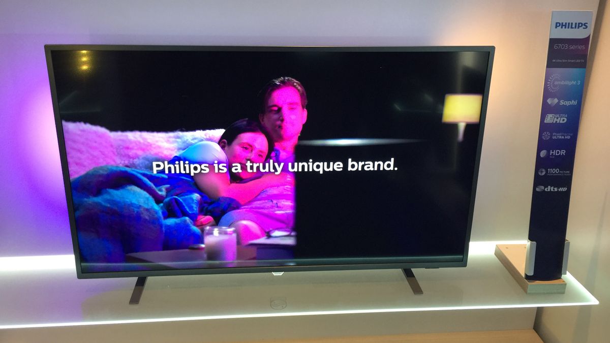 Philips 6703 Review (2018): 4K HDR TV With 3-sided Ambilight - Tech Advisor