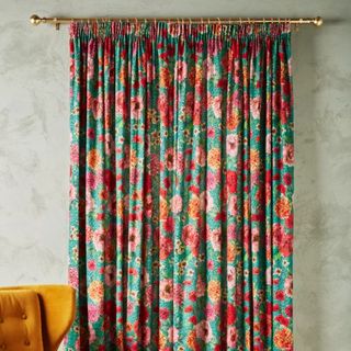 matthew williamson floral and leopard curtains at john lewis