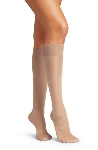 Satin Touch Knee High Socks