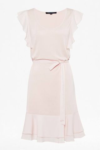 French Connection Penny Plains Fluted Dress, £60