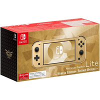 9. Nintendo Switch Lite Hyrule Edition | 12 months Nintendo Switch Online | NSO Expansion Pack | $209.99 at Best Buy