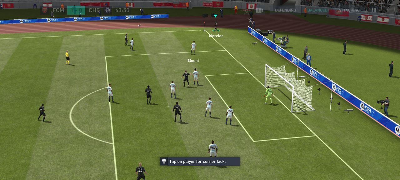 FIFA Mobile gameplay on Xiaomi 13