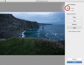 Lightroom tutorial Merge to HDR