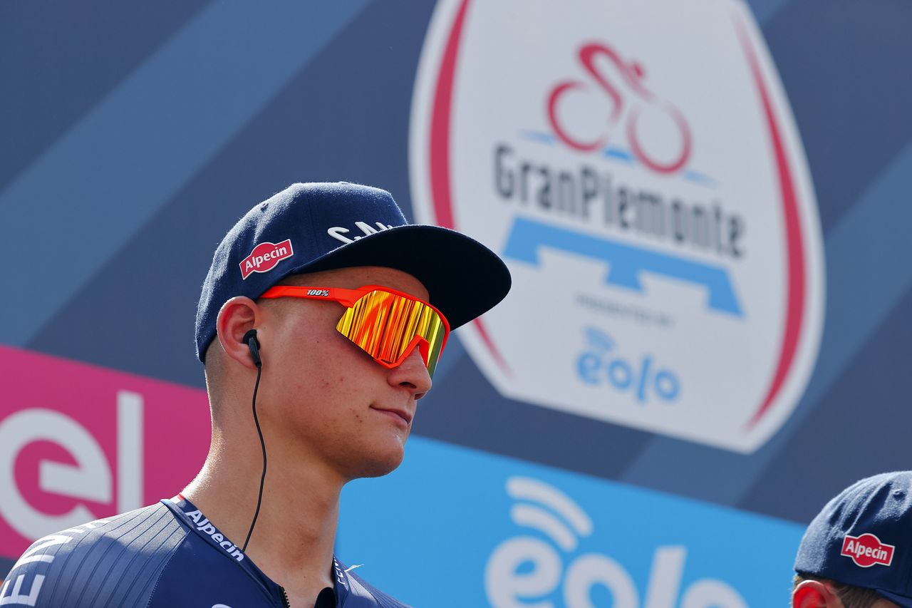 Gran Piemonte 2020 104th Edition Santo Stefano Belbo Barolo 187 km 12082020 Mathieu Van Der Poel NED Alpecin Fenix photo Luca BettiniBettiniPhoto2020