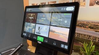 The Technogym Run treadmill