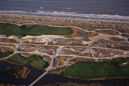 There’s lots of sand — both beaches and golf courses — in the Carolinas