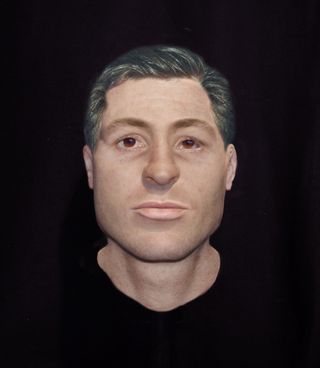 A forensic reconstruction of a 30 to 40-year-old sailor found in the sunken USS Monitor.