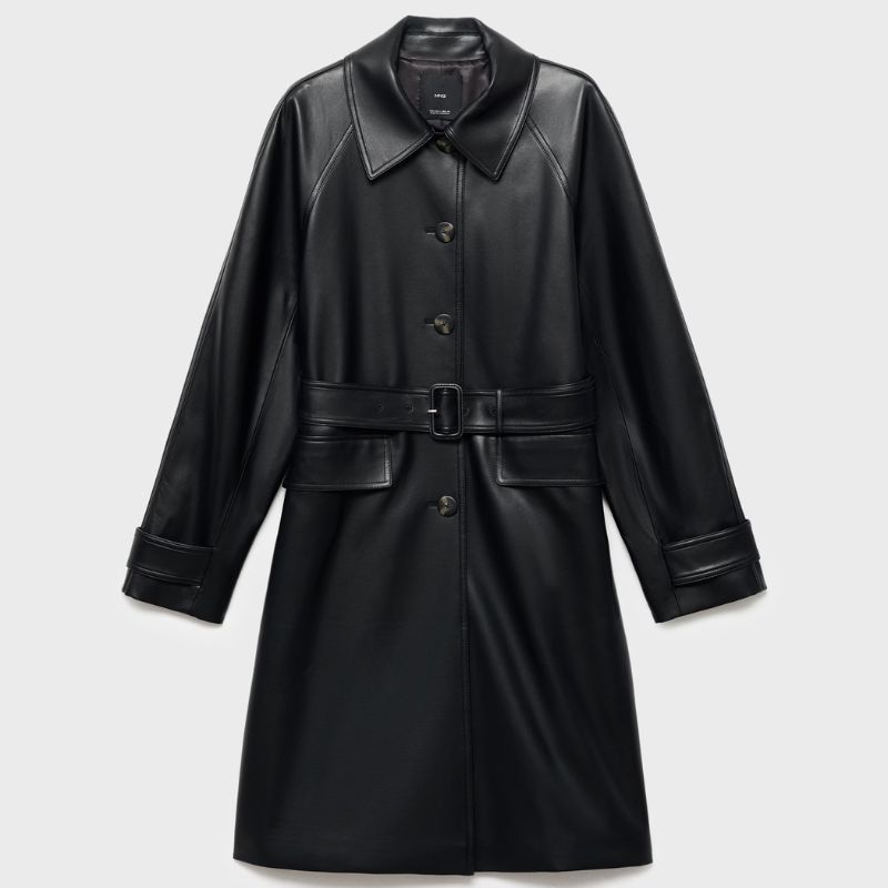 leather coat