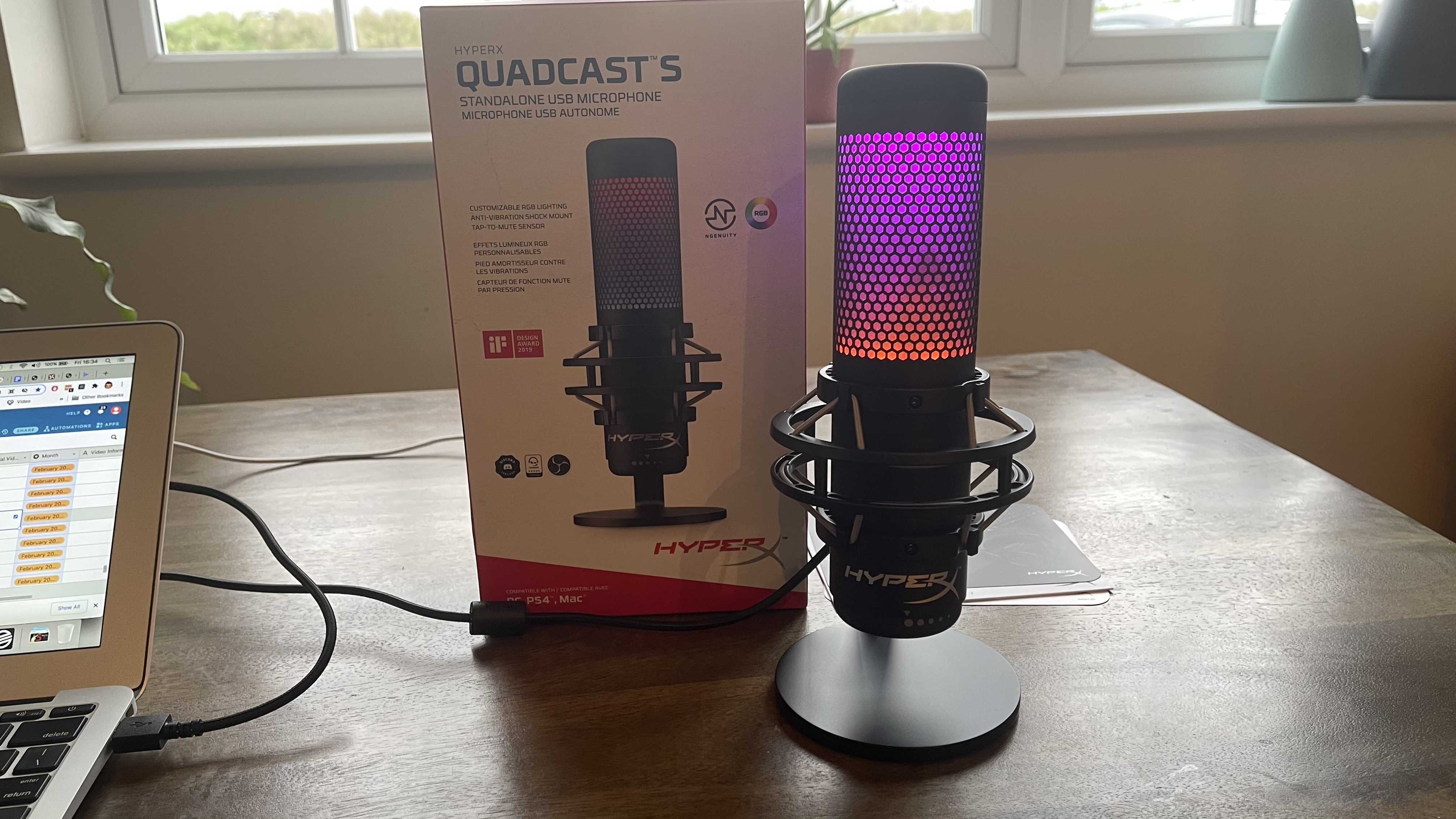 HyperX Quadcast S microphone review