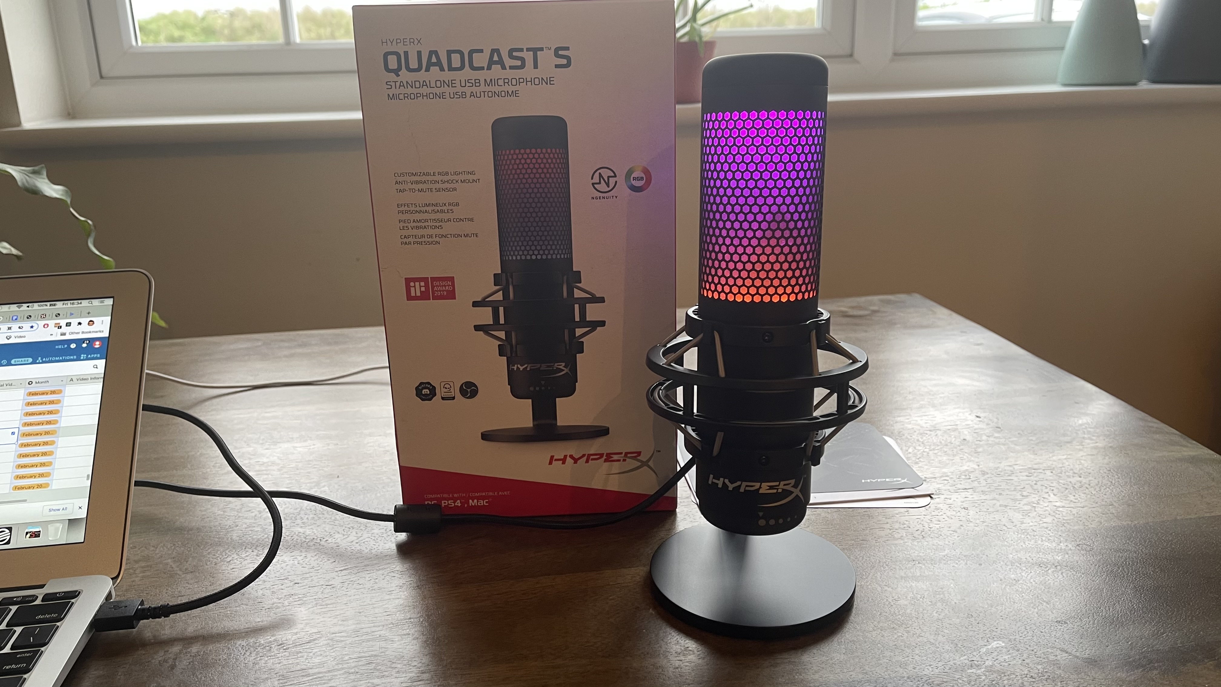 HyperX QuadCast S review: A stylish USB microphone that lacks a few  features