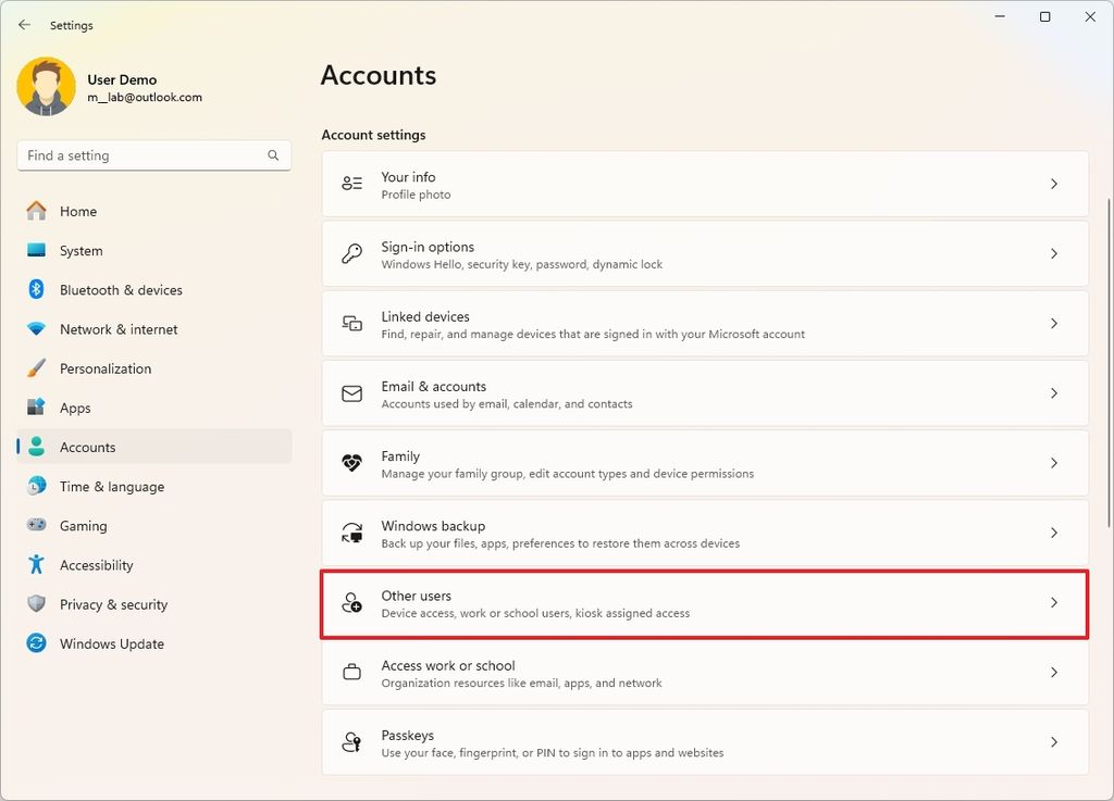 How to set up a guest account to safely share a Windows 11 PC | Windows ...