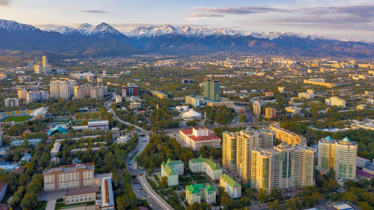 Almaty is located in southeast Kazakhstan 