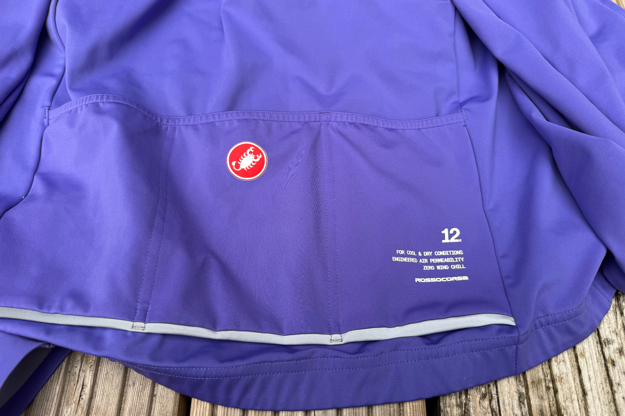 Detail of the Castelli Do.Di.Ci jacket
