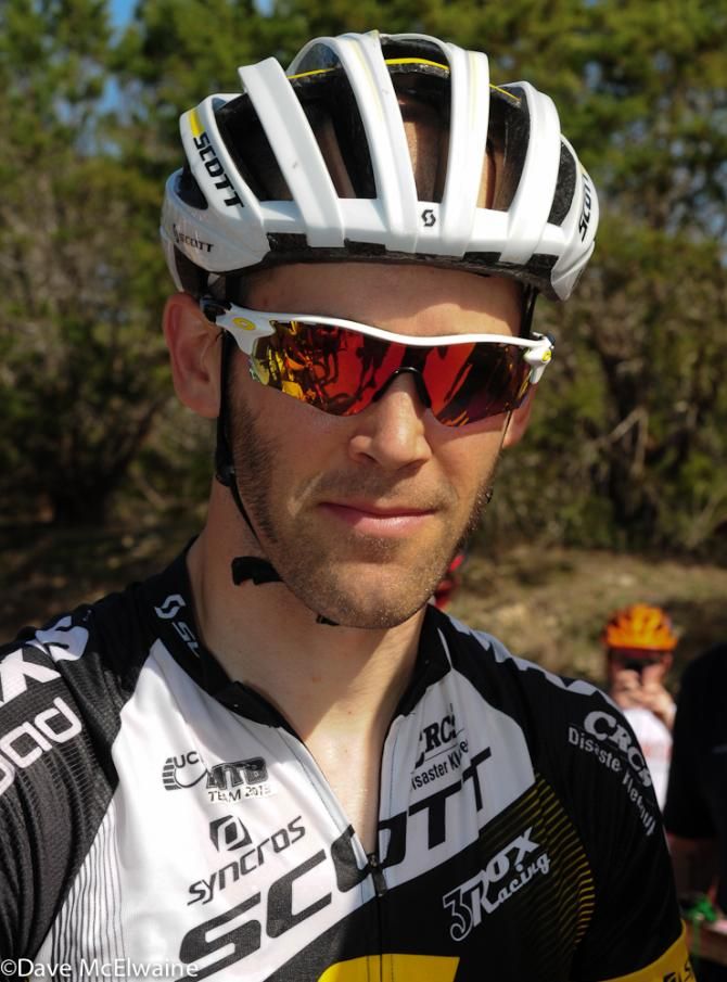 Geoff Kabush (Scott 3Rox Racing) is always competitive at Mellow Johnny's