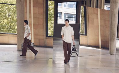 Hermès runway at Paris Fashion Week Men’s S/S 2026