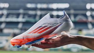 The Adidas F50+ FG football boot 