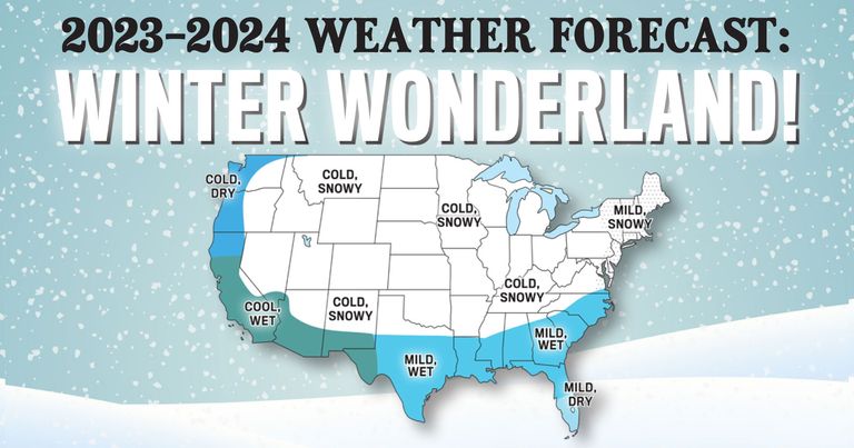 Farmers' Almanac just dropped its winter 2023 predictions | Woman & Home