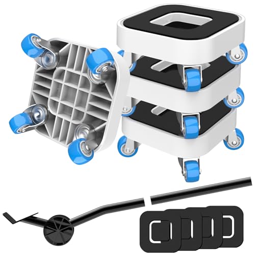 Niuxx Furniture Mover With Wheels, Heavy Duty Furniture Lifter Sliders Tool, 360° Rotating Transport Roller Dolly Set for Sofa, Bed, Cabinet, 350kg Max Load Capacity, Moving Heavy Furniture Tool Set