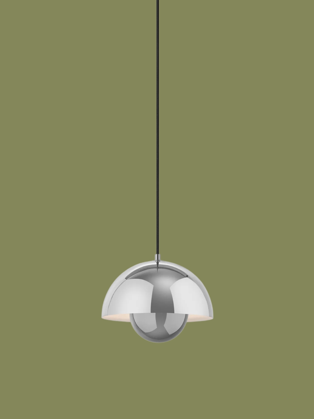 &amp;amp;Tradition, Flowerpot Vp1 Pendant Lamp, Dark Plum
