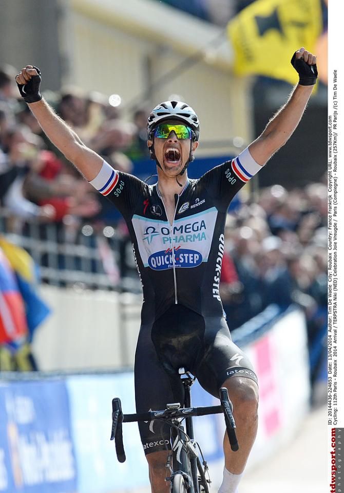 The 2014 Paris-Roubaix champion Niki Terpstra (Omega Pharma Quick Step)