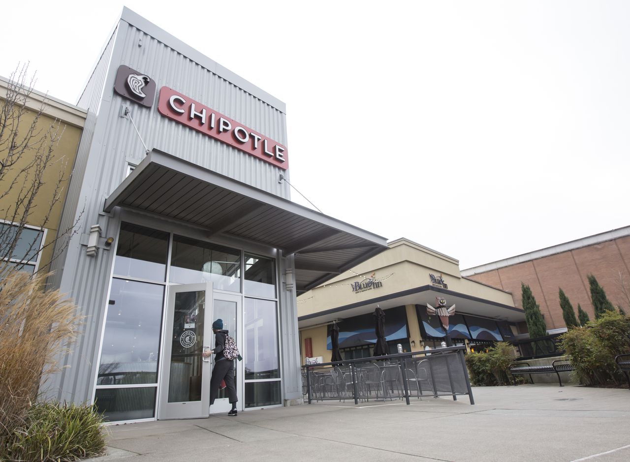 A Chipotle Mexican Grill restaurant in Seattle