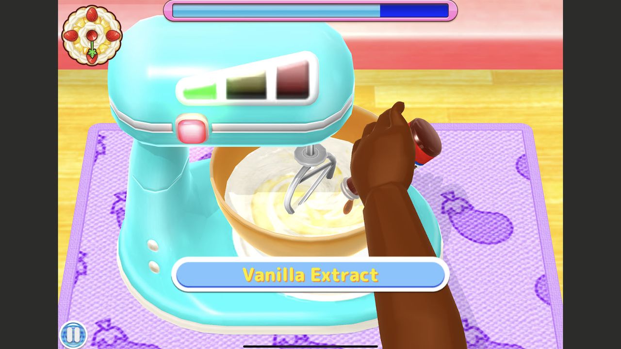 Cooking Mama Cuisine Mixer Minigame