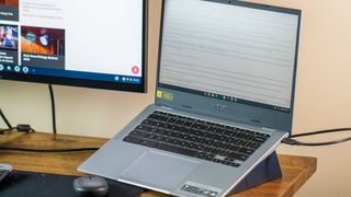 Acer Chromebook 514 on desk