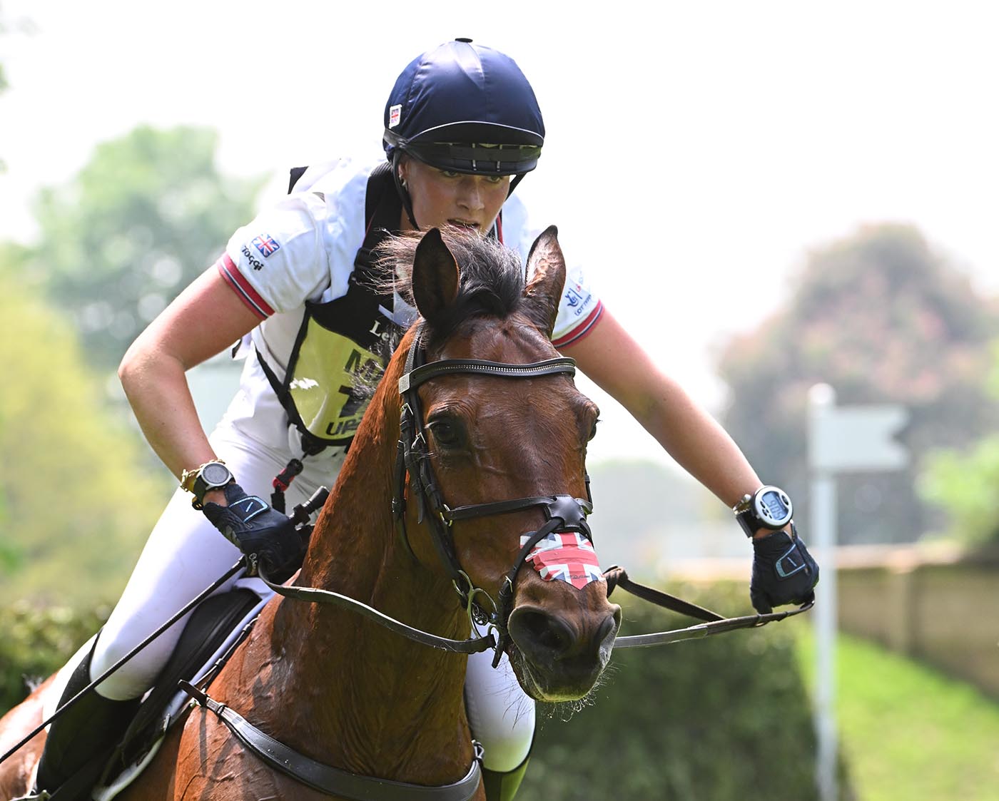 Cola and Bubby Upton at Badminton 2024.