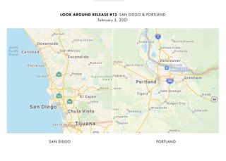 Apple Maps Look Around San Diego Portland