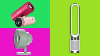 Shark ChillPill, Windmill Smart Whisper and dyson purifier cool gen1 tp10 fans