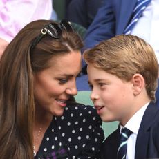 The Princess of Wales and Prince George attend Wimbledon together in 2022