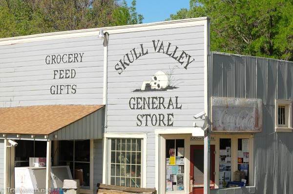 Skull Valley was the turnaround for the 50 milers