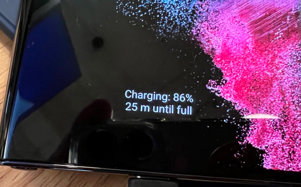 Samsung Galaxy S22 Ultra battery life