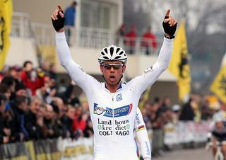 Sven Nys, reigning World Cup champion