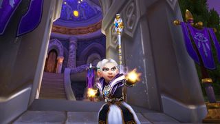 Close-up of Chromie character