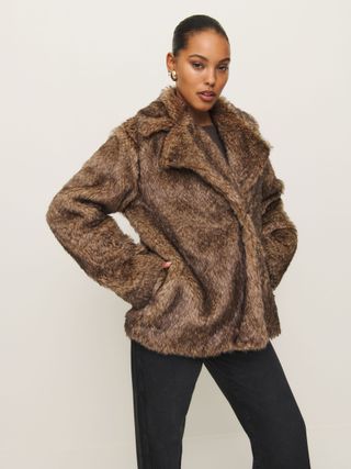 Ellie Faux Fur Coat