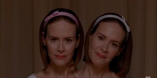 Sarah Paulson as Bette and Dot in American Horror Story Freak Show