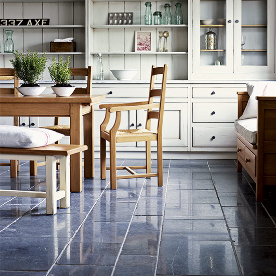 white cabinet with table and chairs