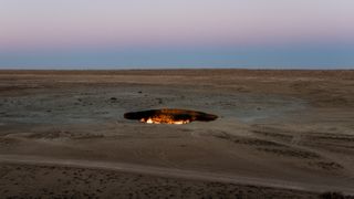 Turkmenistan’s ‘Gateway to Hell’ in the Karakum desert