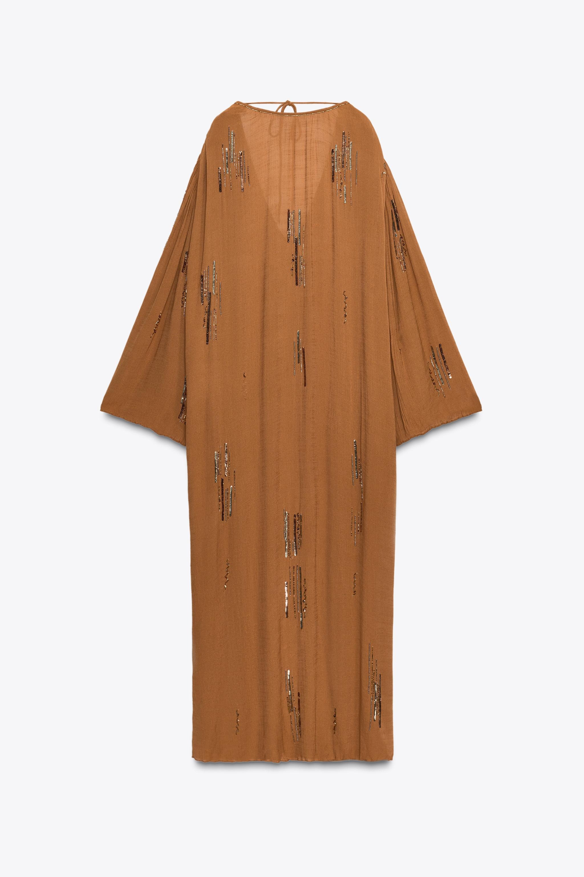 ZARA, Zw Collection Beaded Dress