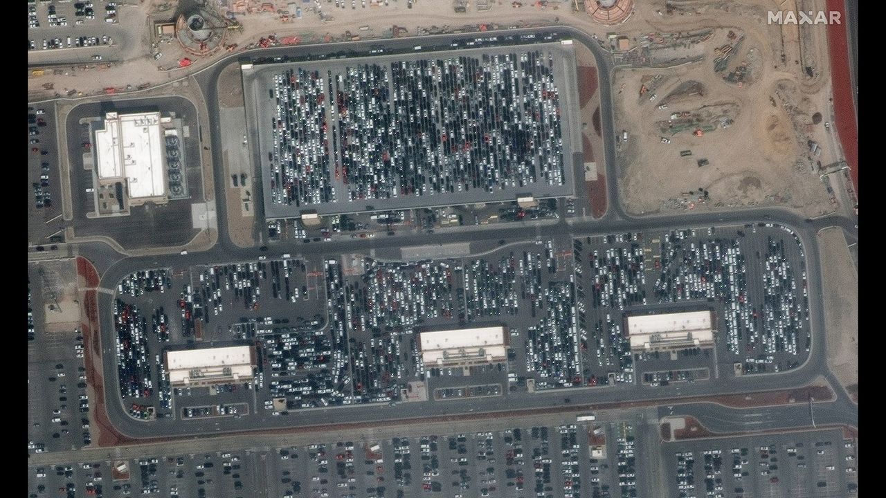 coronavirus satellite images areas effected by quarantines