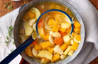 Chunky vegetable soup