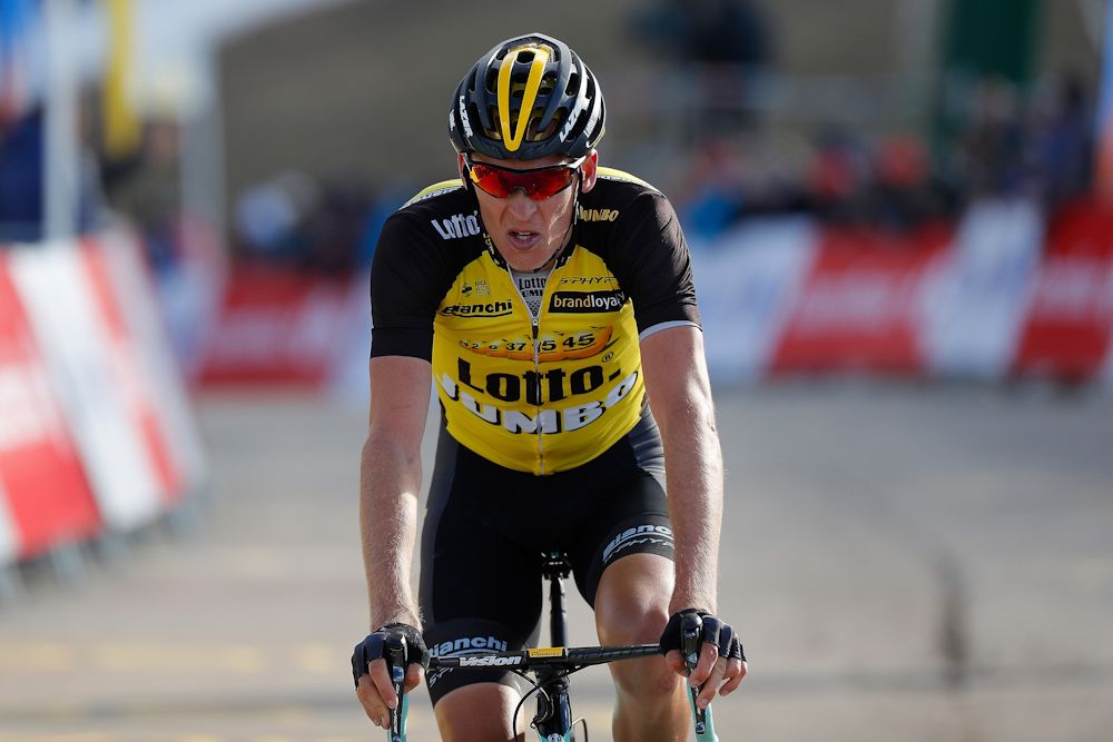 Robert Gesink finishes stage 3 at Volta a Catalunya