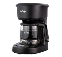 Mr. Coffee 5-Cup Programmable Coffee Maker | was $40