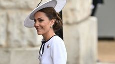 Kate Middleton arrives at Trooping the Colour