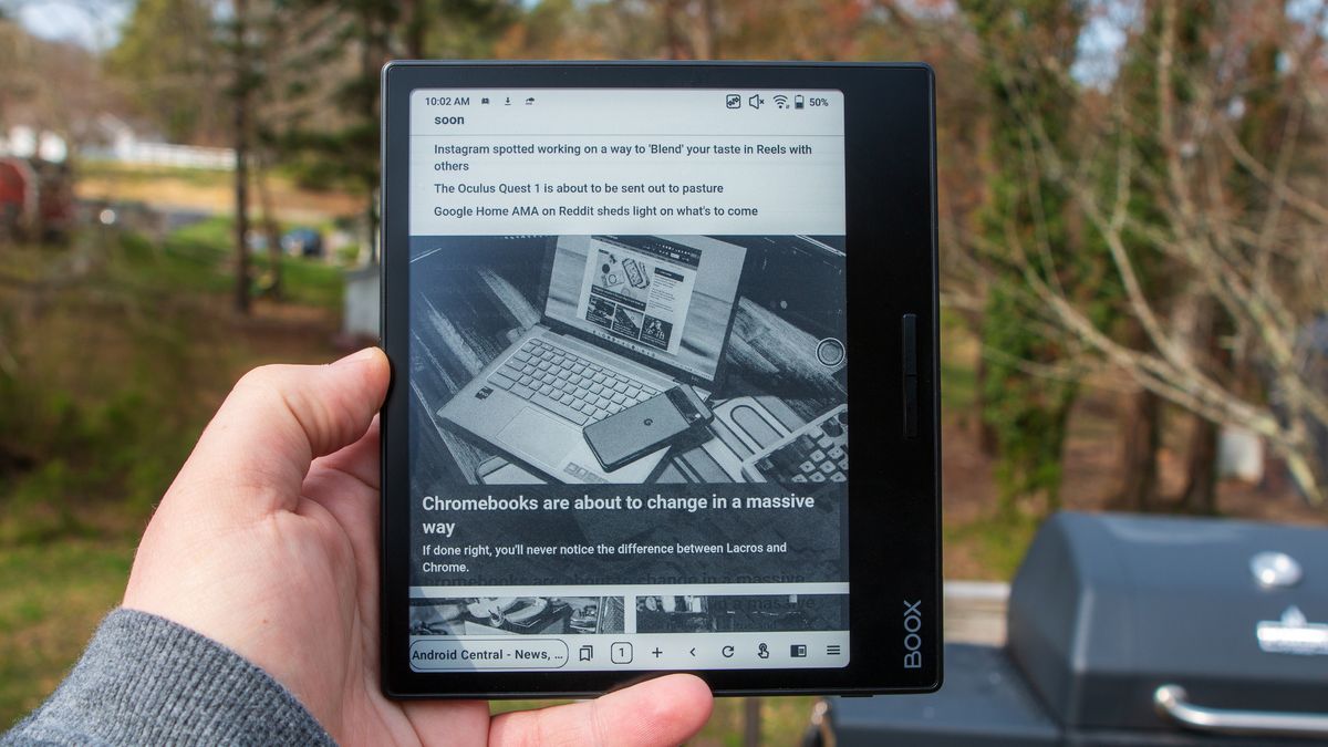 The Onyx Boox Page is the ultimate reading companion | Android Central