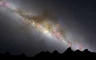 Illustration of Present Milky Way 
