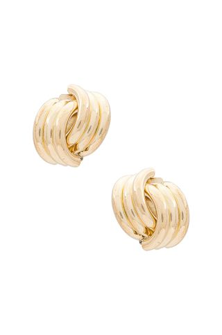 X Revolve Knot Earrings