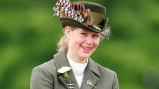 Lady Louise Windsor takes part in the 'Champagne Laurent-Perrier Meet of The British Driving Society' on day 4 of the Royal Windsor Horse Show in Home Park, Windsor Castle on May 15, 2022 in Windsor, England.