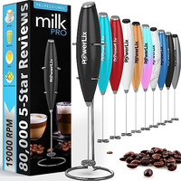 1. PowerLix Handheld Milk Frother | Was $25.99 Now $12.99 (save $13) at Target